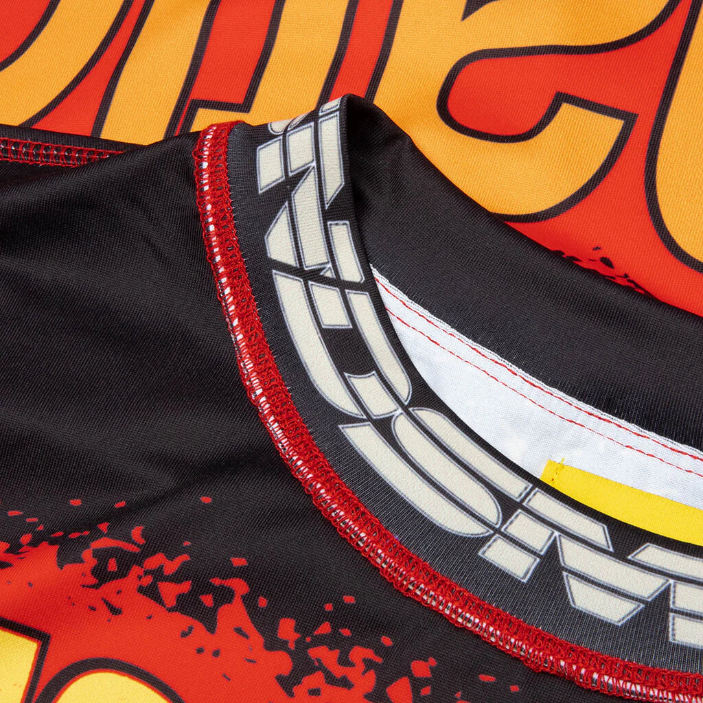 MX Racing Jersey Black Red Multi