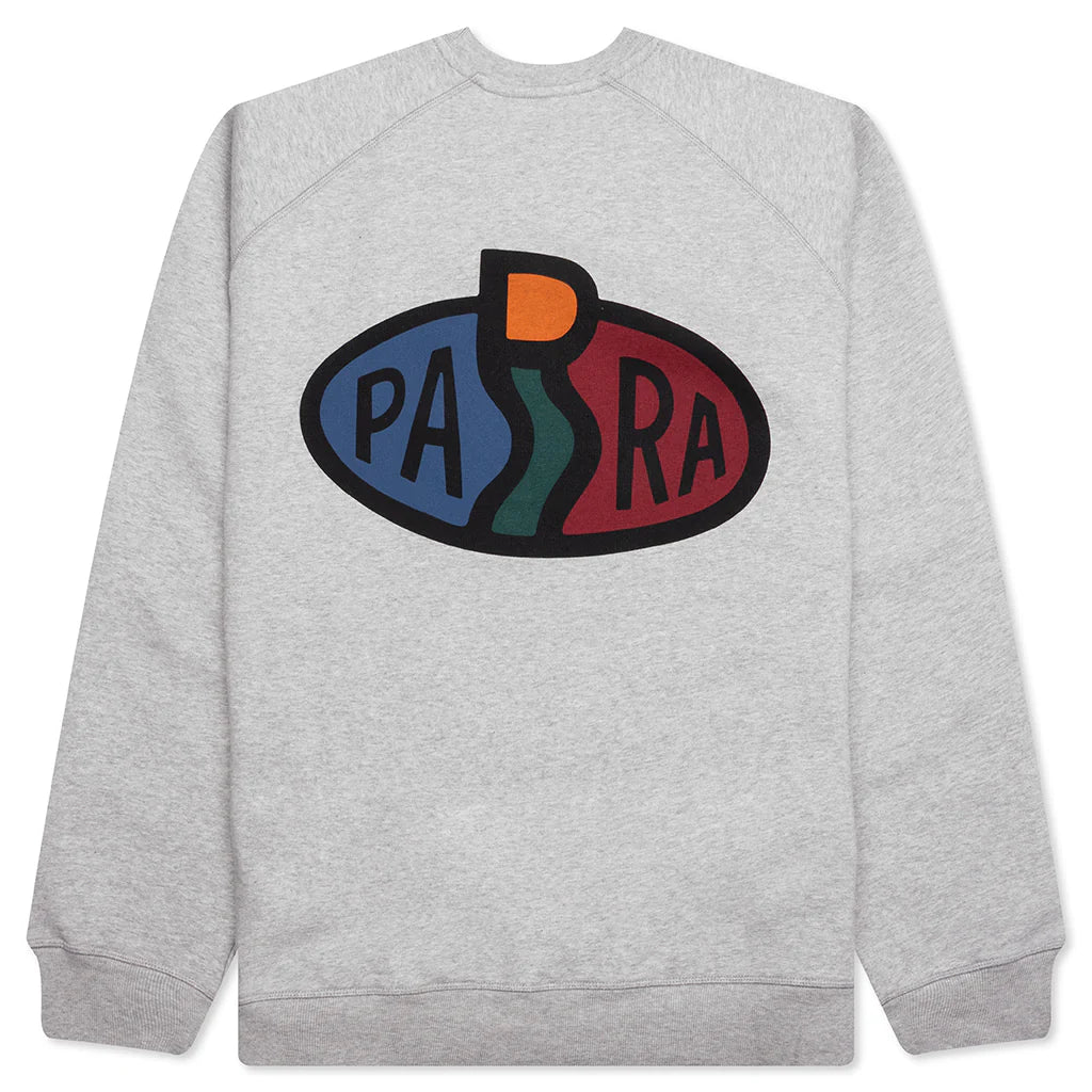 Legs Logo Crew Neck Sweatshirt Heather Grey