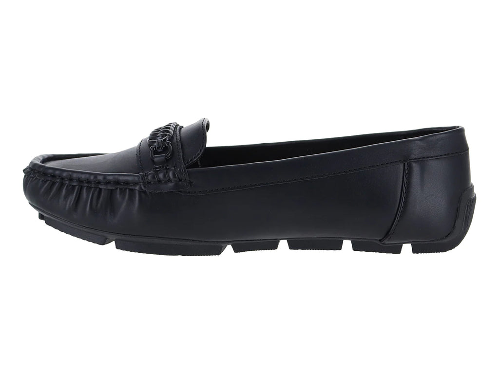Mocasines Driver Roze Negro para Mujer