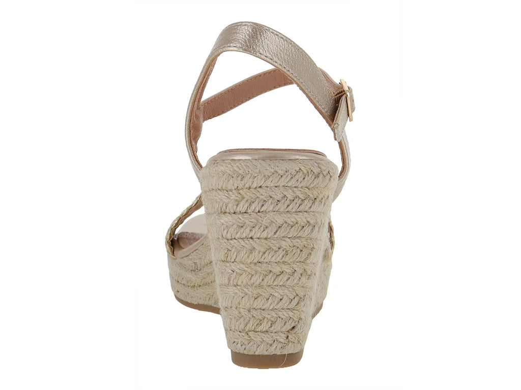 Sandalias de Plataforma Dorado Roze para Mujer