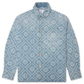 Pearl Monogram Denim Shirt Pearl