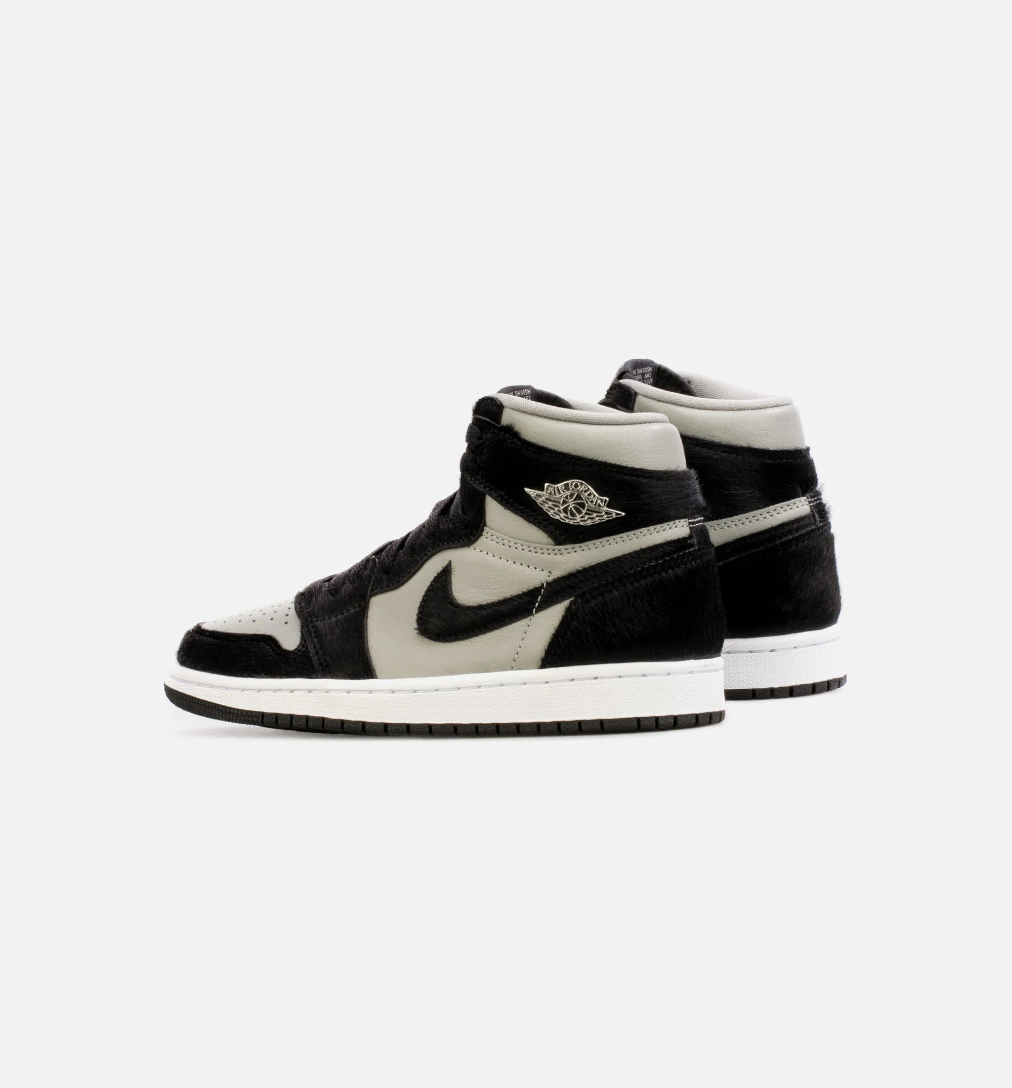 Air Jordan 1 High OG Twist 20 Womens Lifestyle Shoe Black Grey