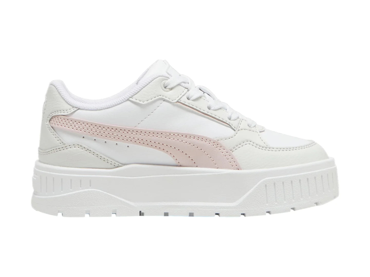 Tenis PUMA Carmen II Idol Blanco y Rosa para Niña