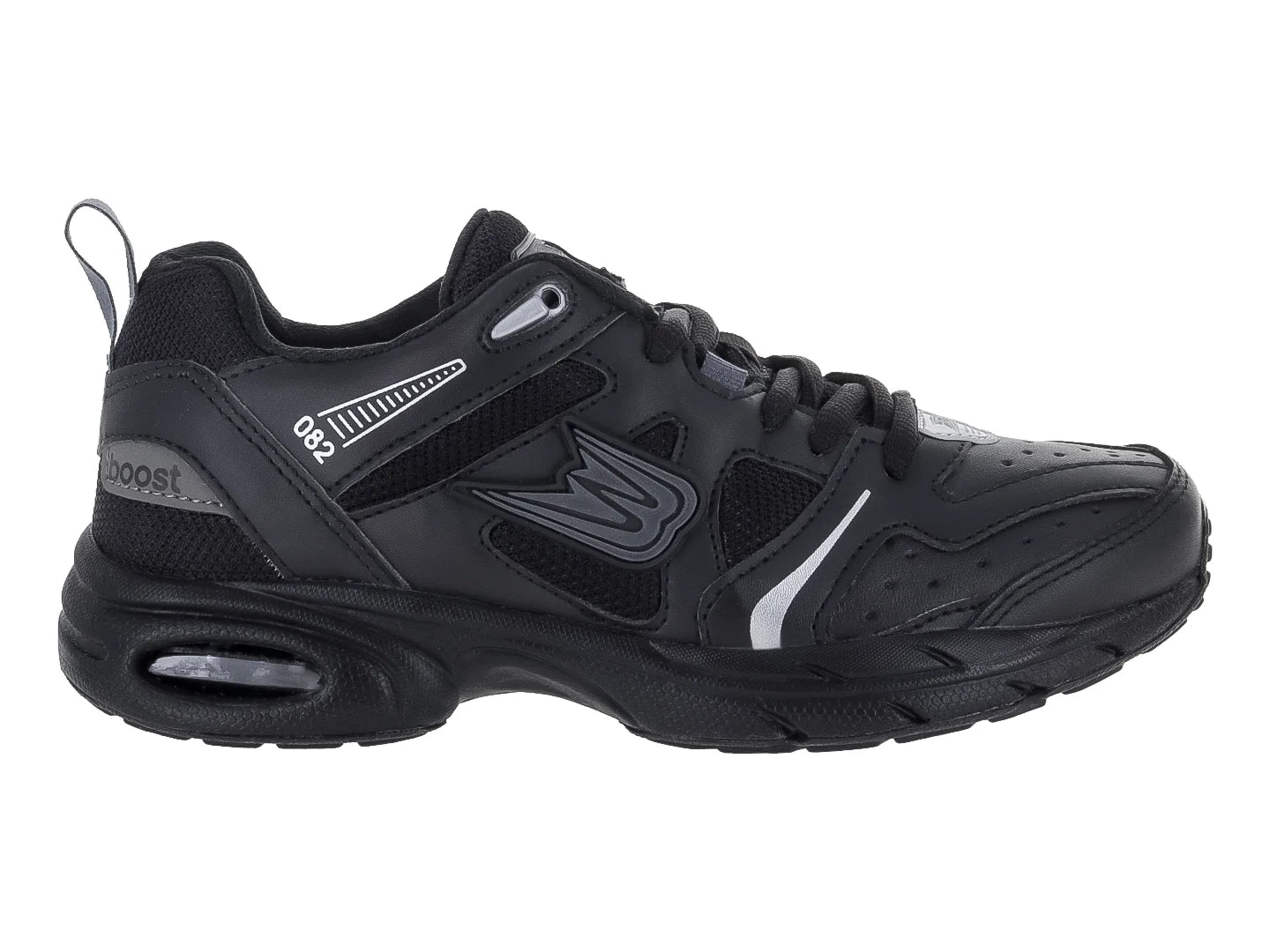 Tenis BOOST Negro y Acero para Niño