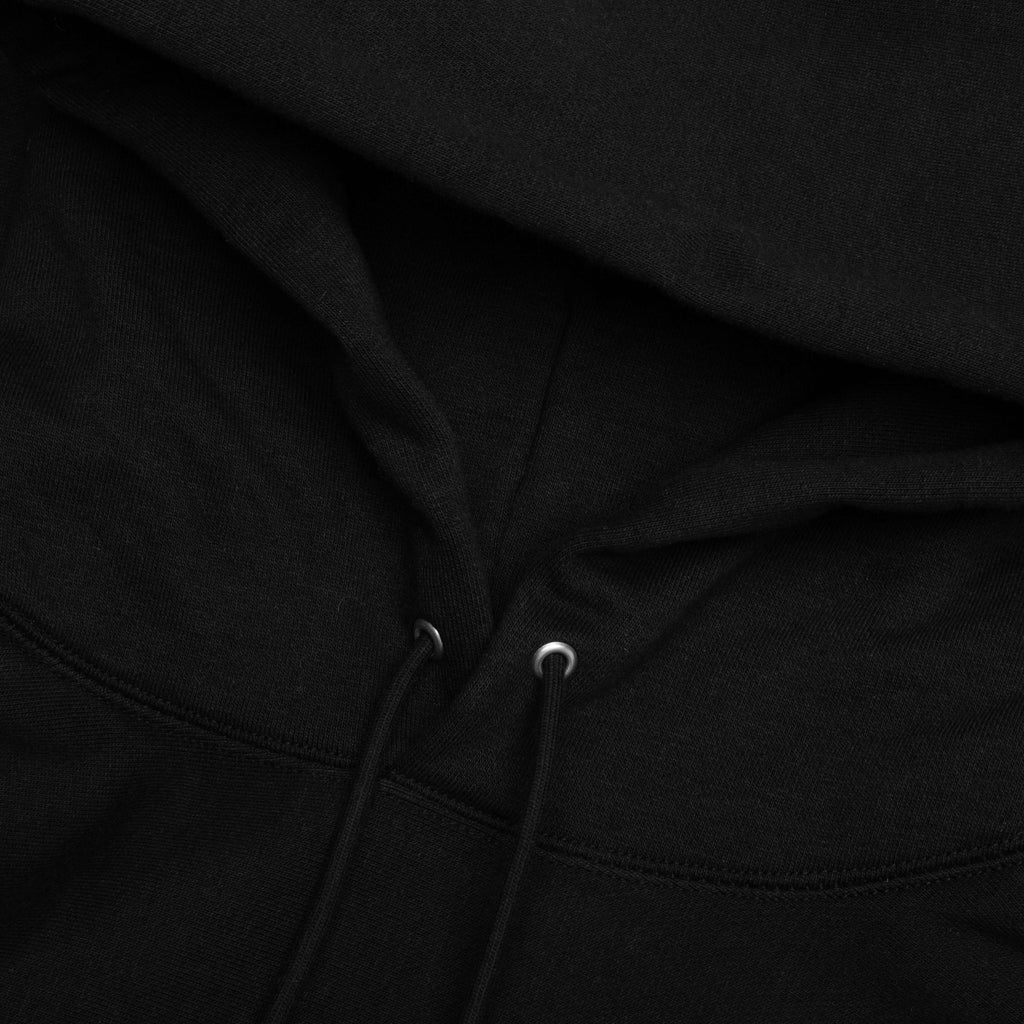 Big Size Hoodie Logo Black