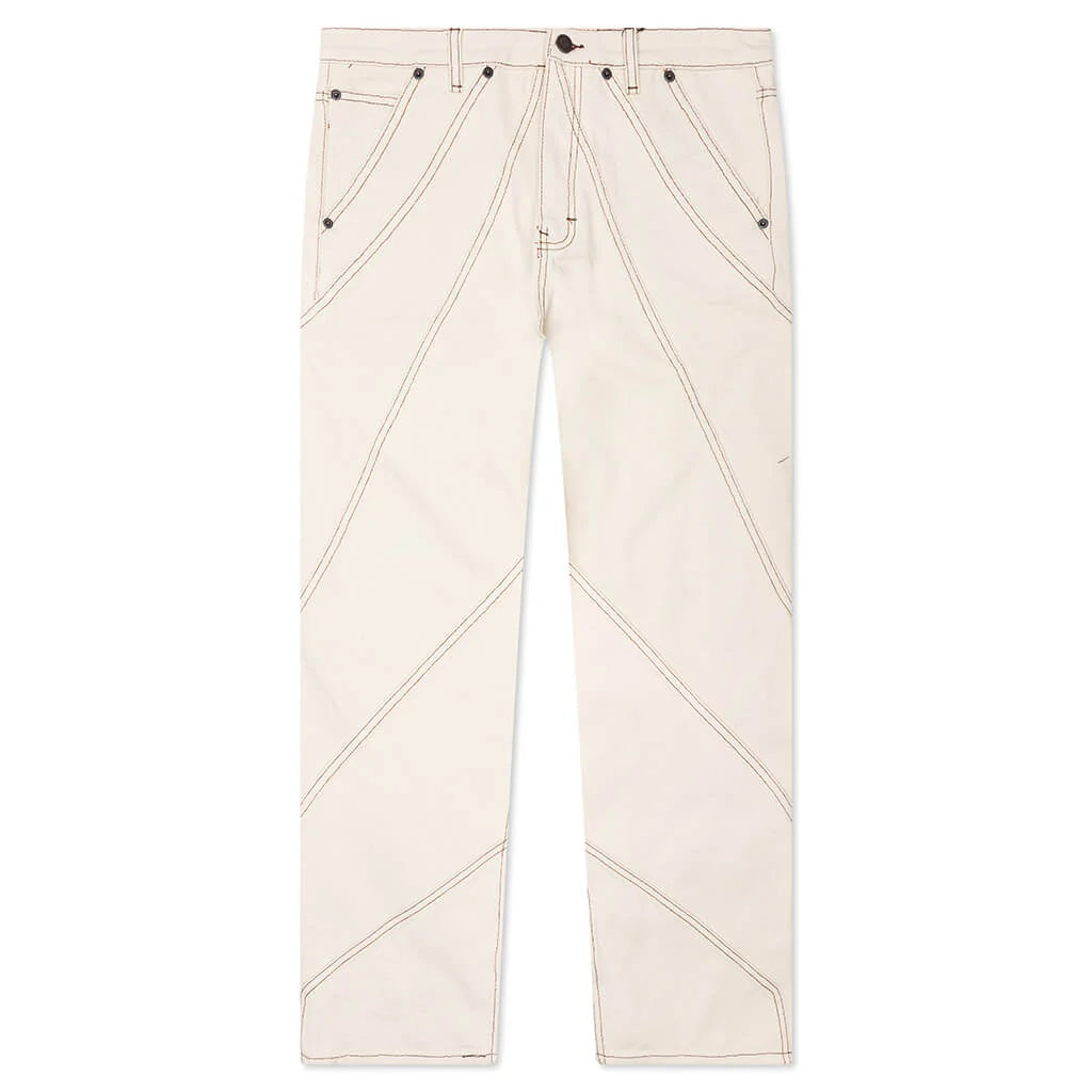 Racing Panel Pant Bone