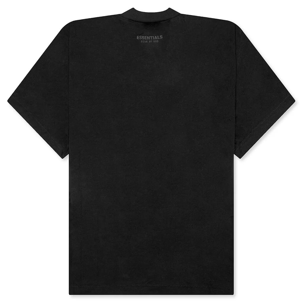 3 Pack Essential V Neck Tee Black
