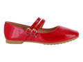 Flats ROZE Color Rojo Charol para Mujer