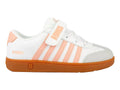 Tenis K SWISS Francis Court Blanco y Rosa para Niña