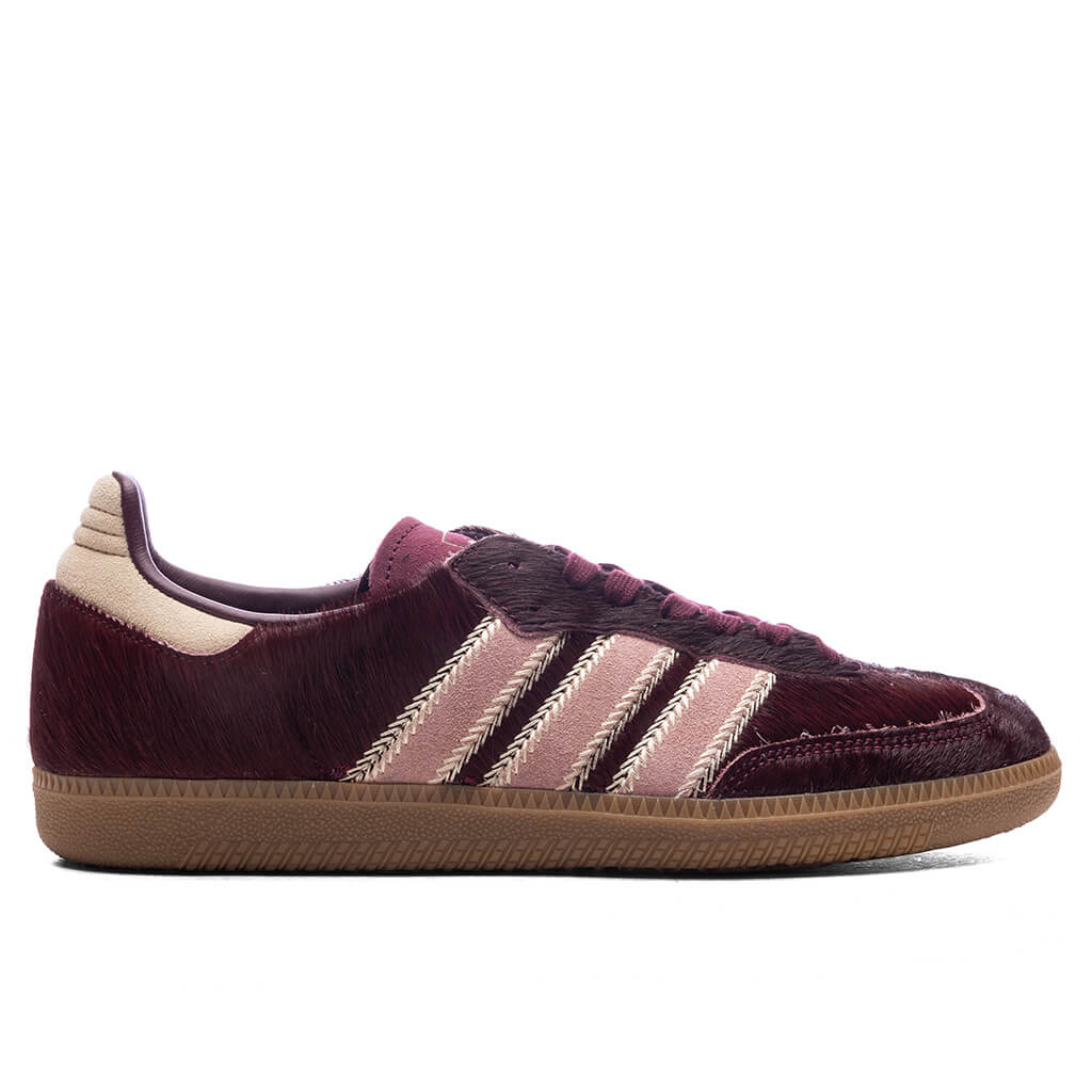 Womens Samba OG Sand Strata Maroon Warm Clay