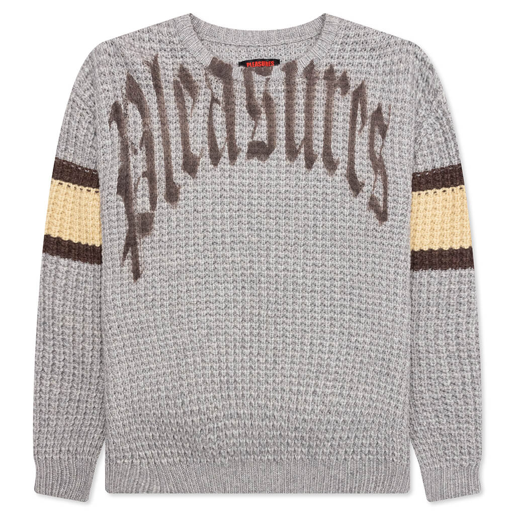 Twitch Chunky Knit Sweater Heather Grey