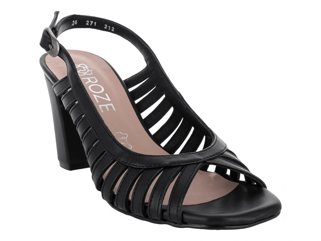 Sandalias ROZE Negro para Mujer