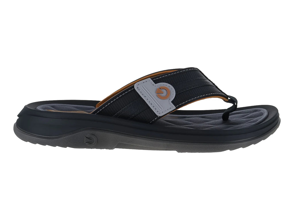 Sandalias Cartago Santorini VII Gris Negro Marrón para Hombre