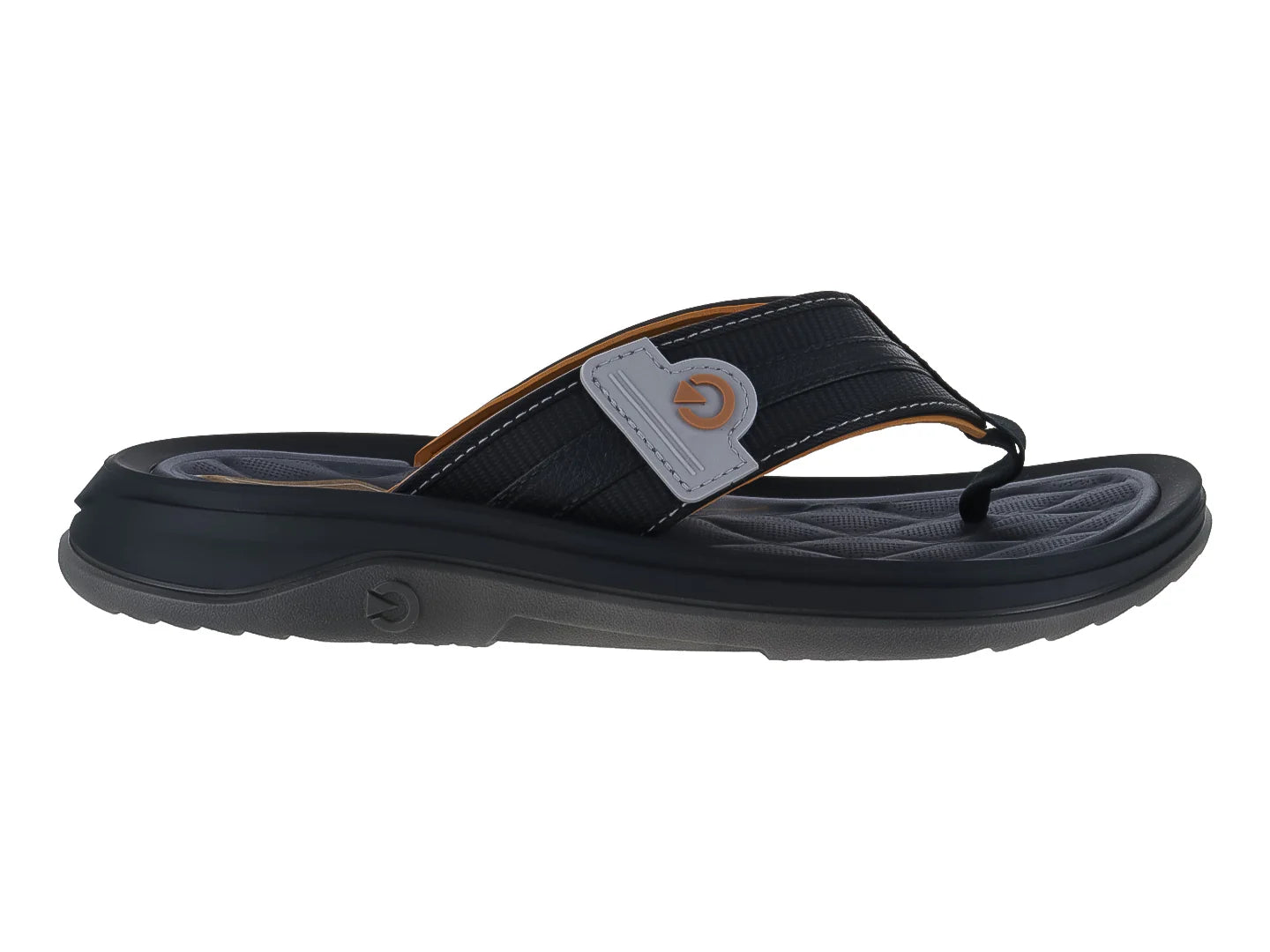 Sandalias Cartago Santorini VII Gris Negro Marrón para Hombre