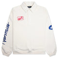 L S Polo Henley Shirt Egg White