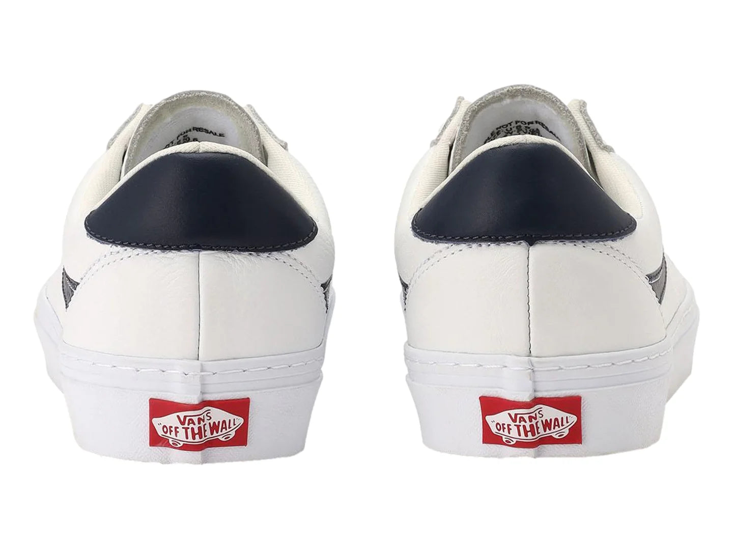 Tenis Vans Old Skool Lux Blancos y Azul Marino Unisex