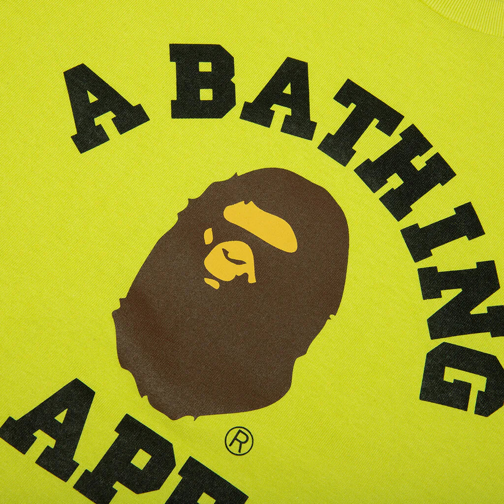 College Tee Light Green