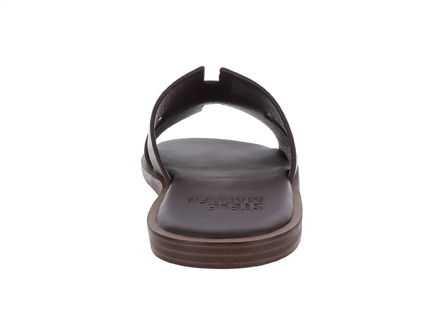 Sandalias Slide Steve Madden Color Café para Mujer