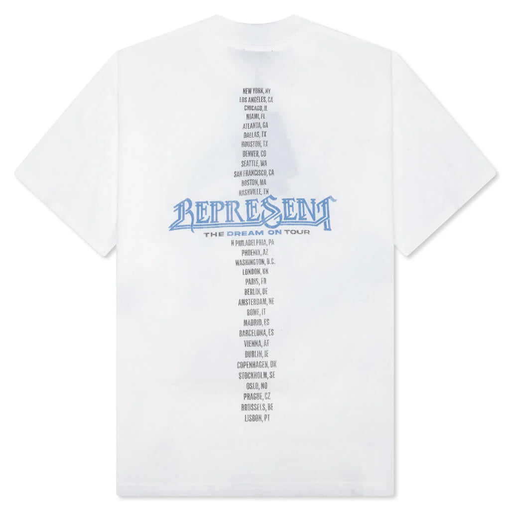 Golden Tour T Shirt Flat White