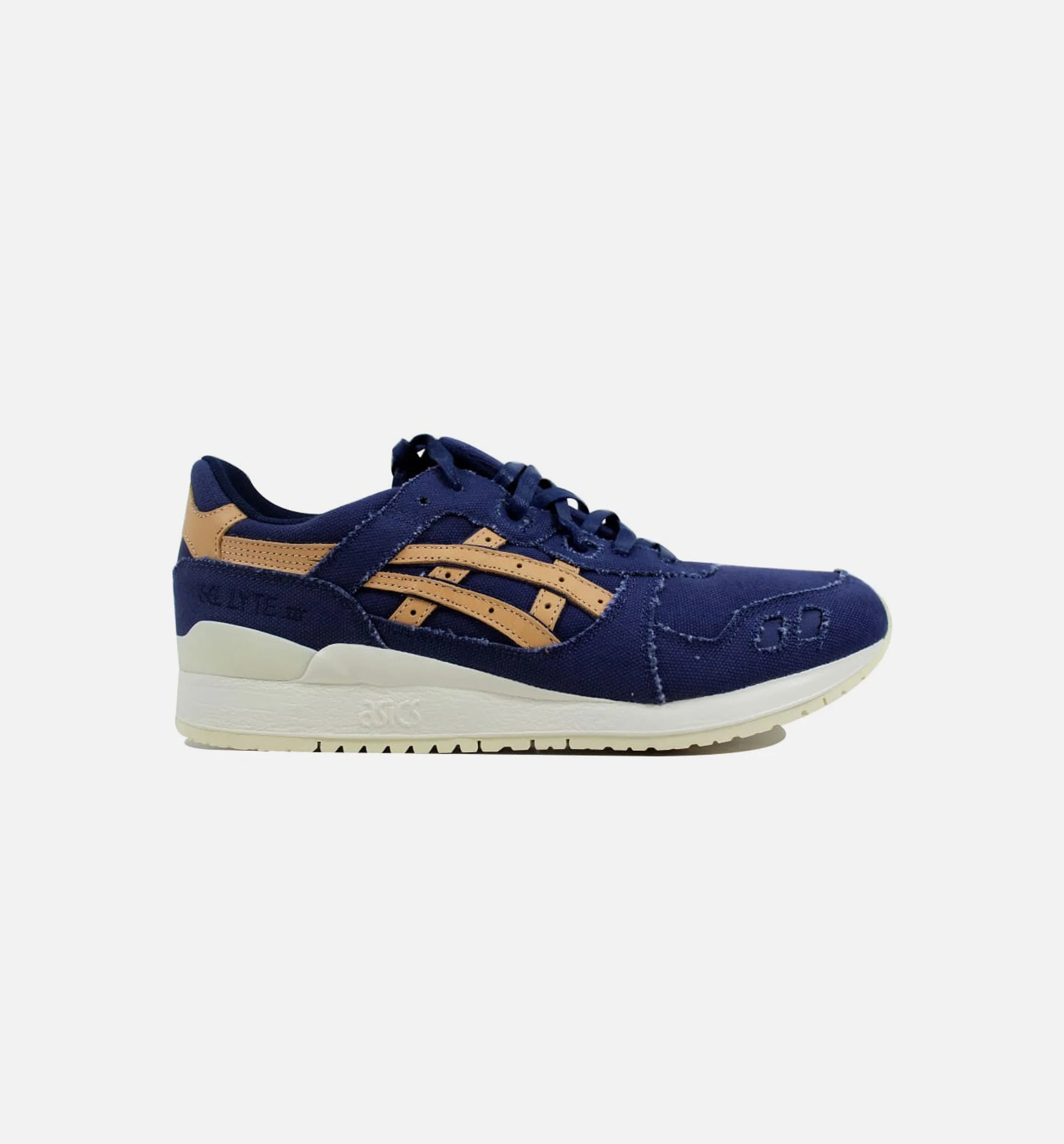 Gel Lyte III Mens Running Shoe Indigo Blue Tan