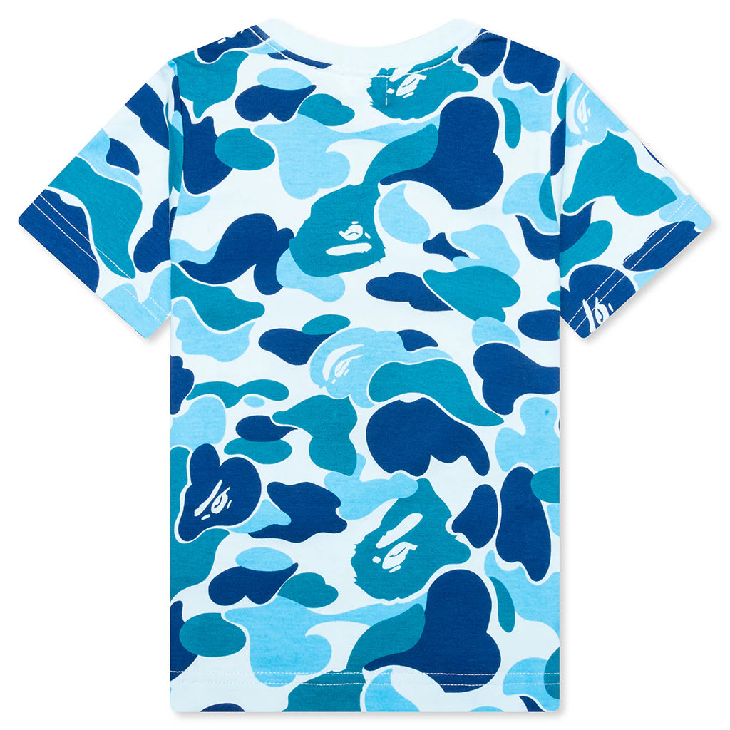 Kids Abc Camo Baby Milo College Tee Blue