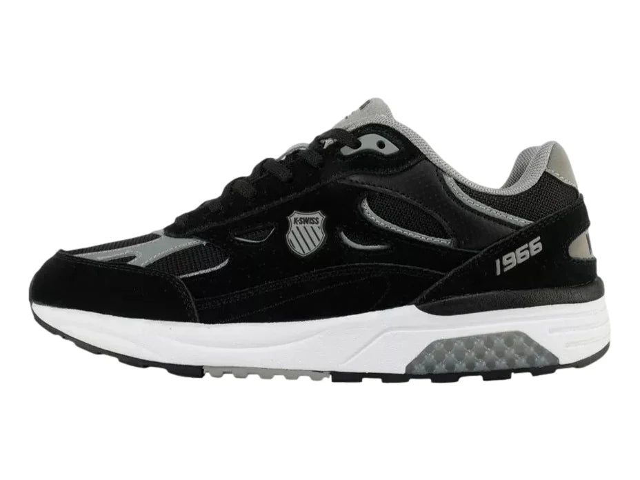 Tenis K Swiss Contender Negro y Gris para Hombre
