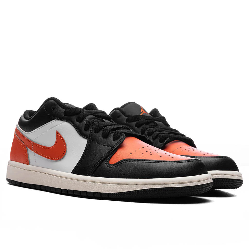 Air Jordan 1 Low Black Starfish White Sail