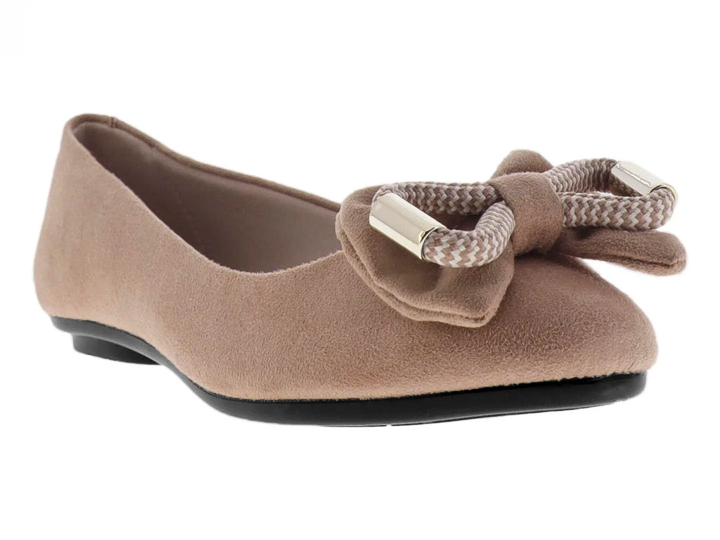 Zapatos Planos Moleca Color Nude para Mujer