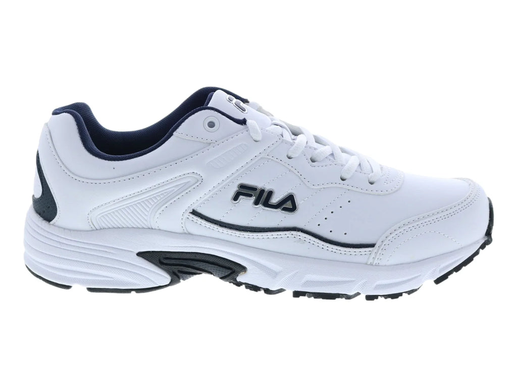 Tenis FILA Memory Sportland Blanco y Azul para Hombre