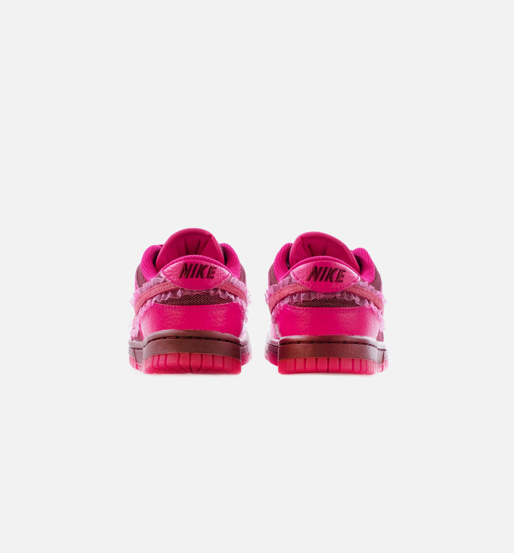Dunk Low Valentines Day Womens Lifestyle Shoes Team Red Pink Prime Limit One Per Customer