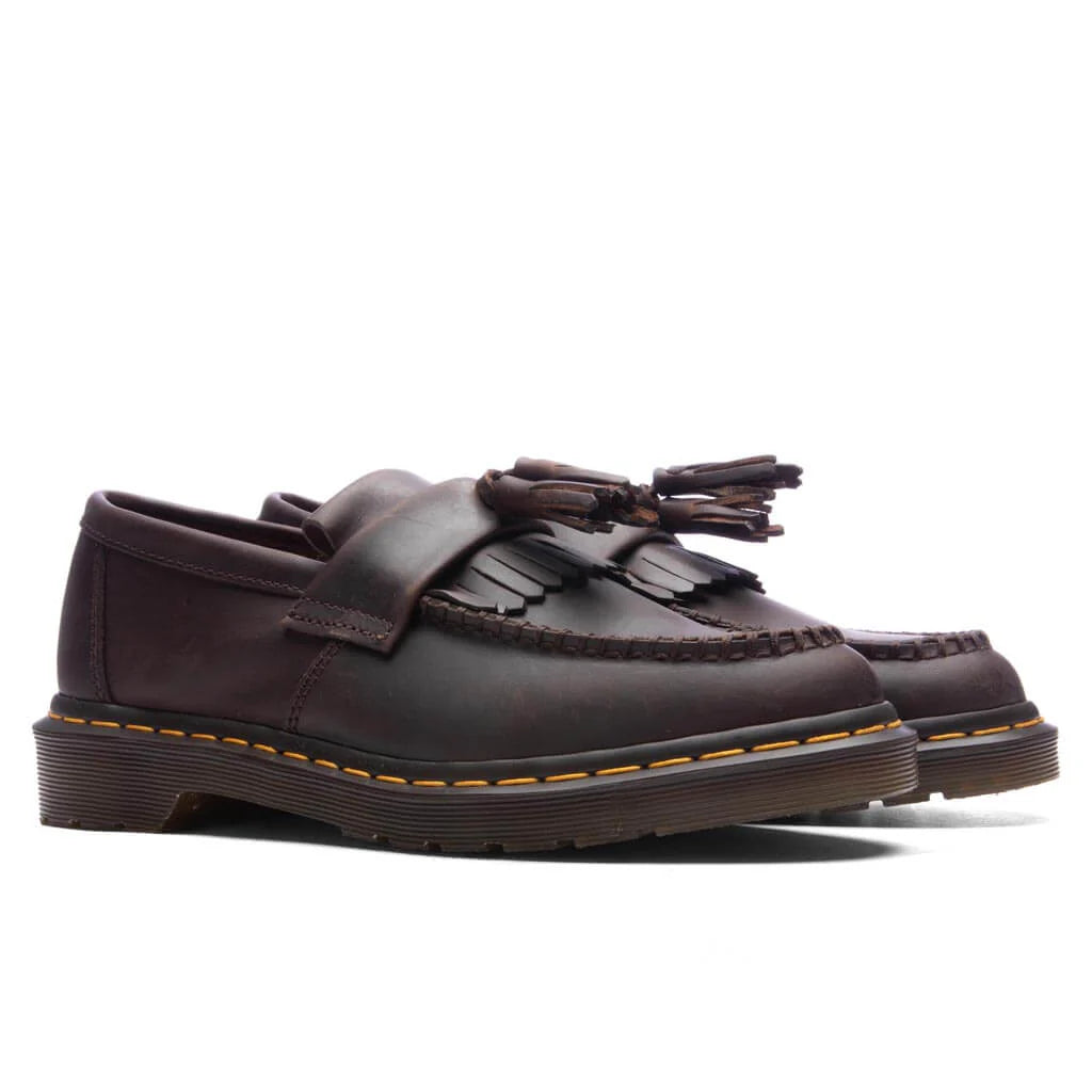 Adrian Loafers Dark Brown Crazy Horse