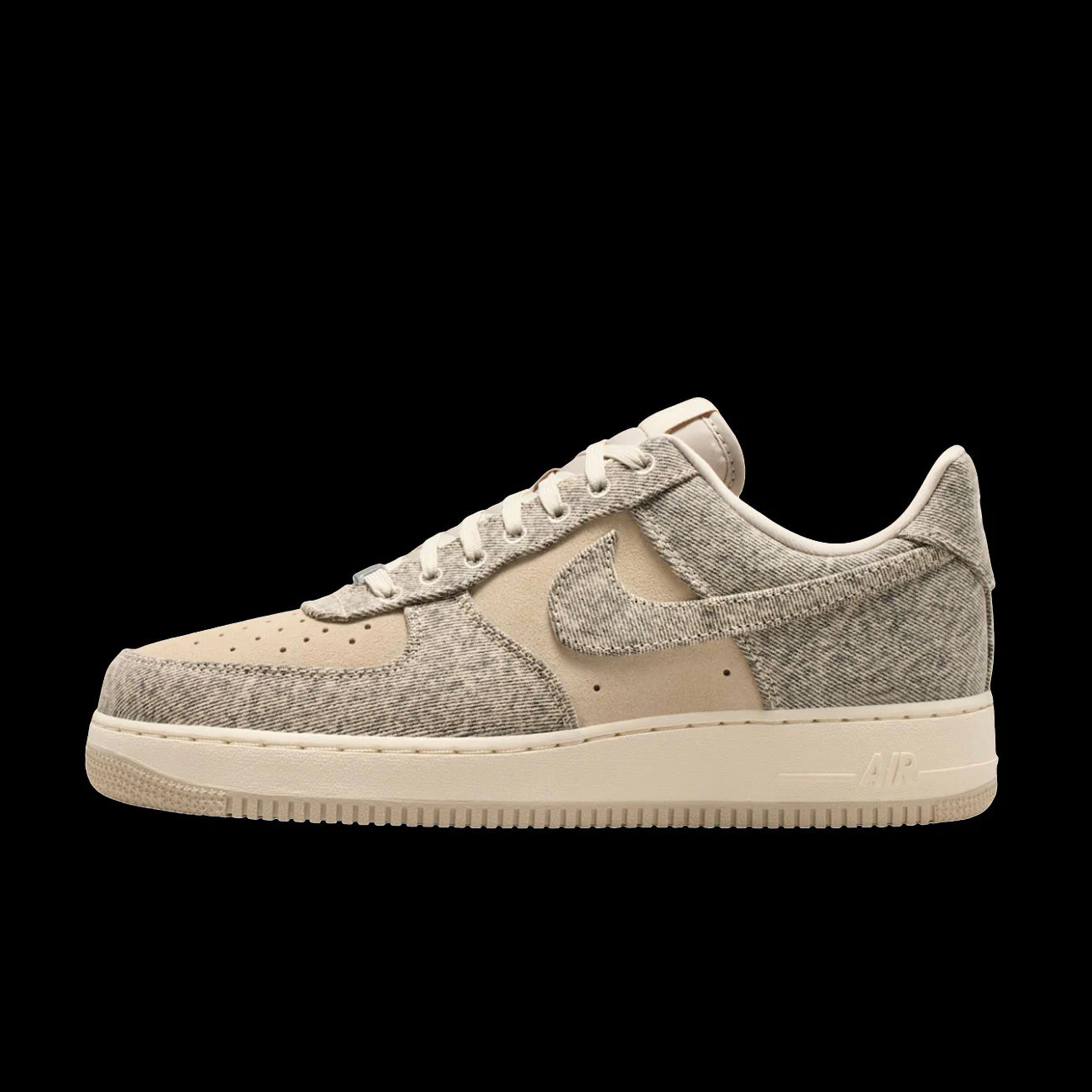Nike Air Force 1 07 LV8 Denim Desert Khaki Desert Khaki Lt Khaki
