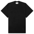 Stitch Detail T Shirt Black