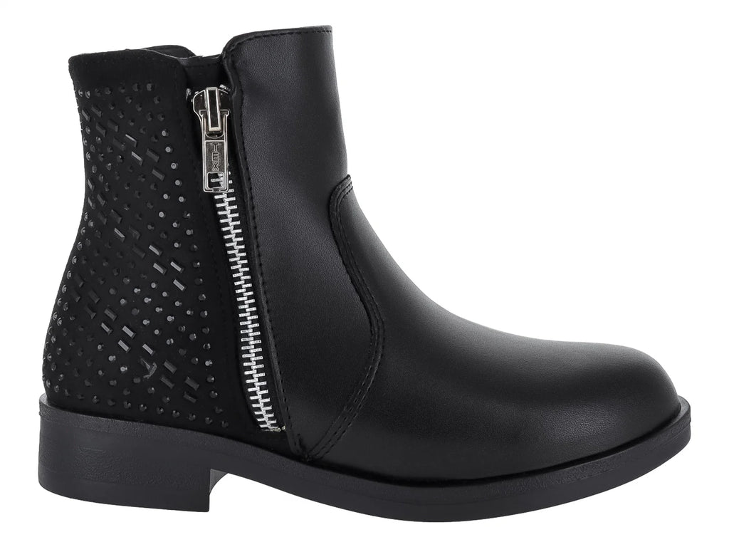 Botines Tropicana Negros Casuales para Niña
