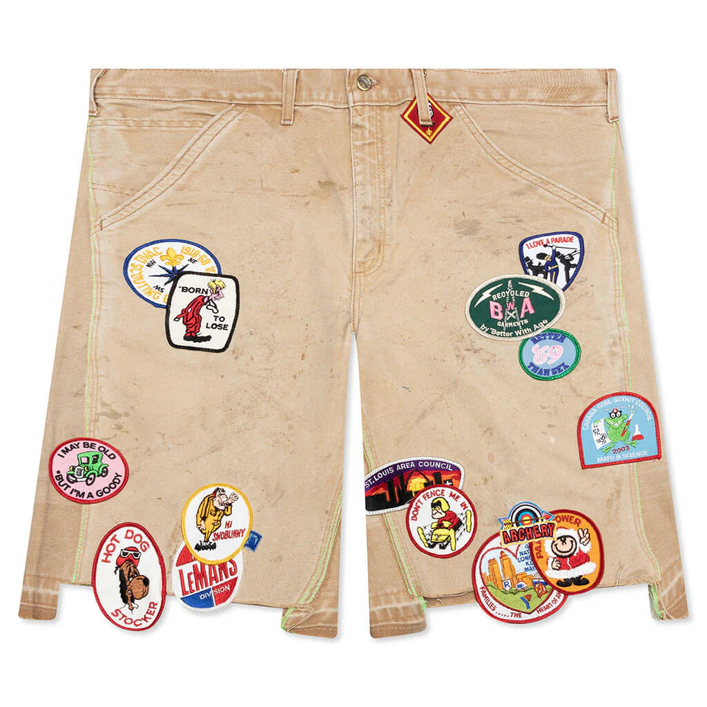 Gentlemens Single Knee Short Multi
