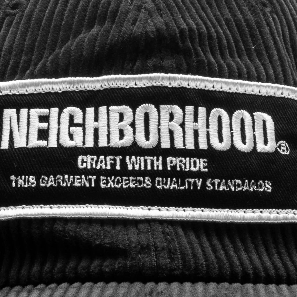 Corduroy Dad Cap Black