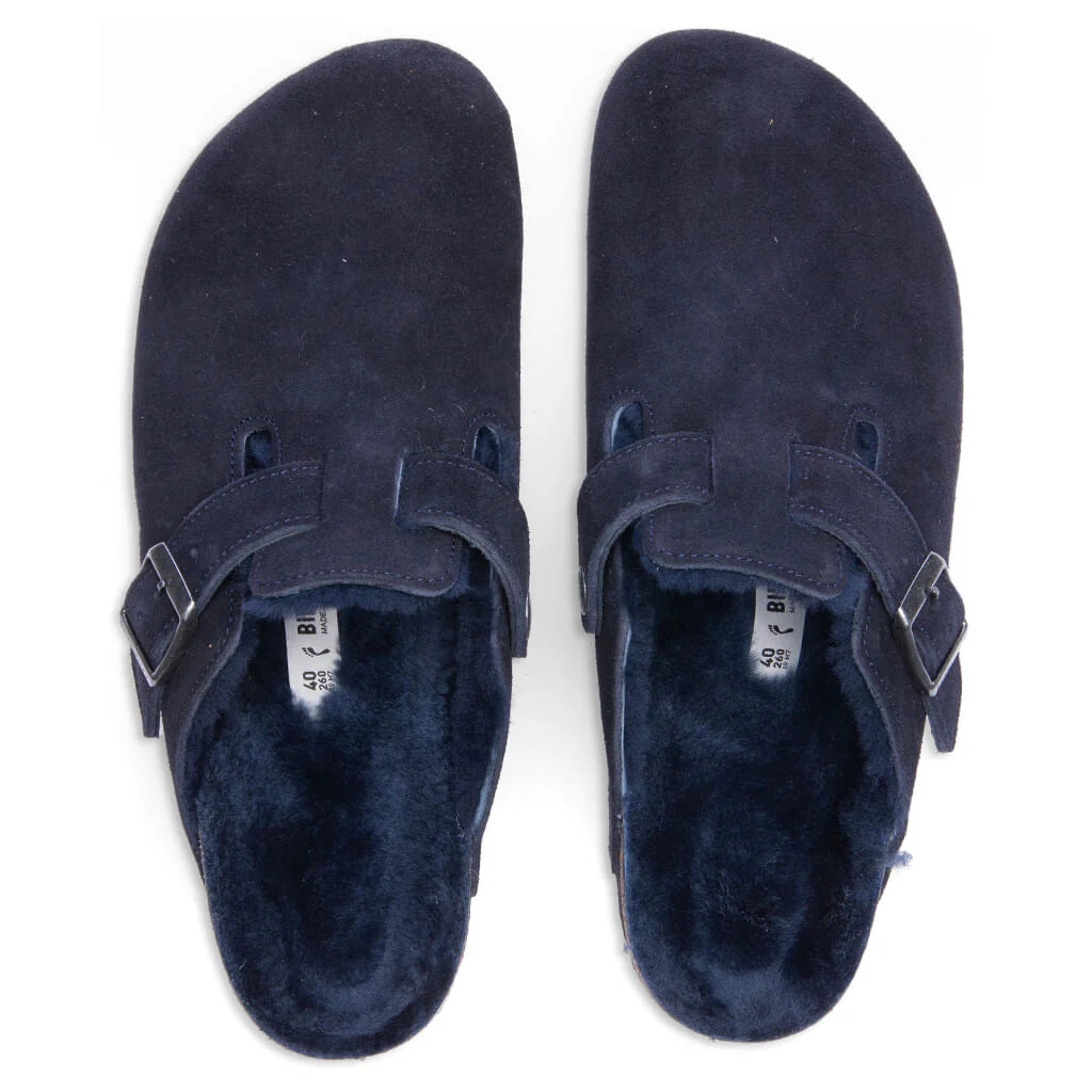 Narrow Boston Shearling Midnight