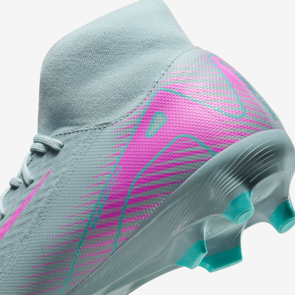 Nike Zoom Mercurial Superfly 10 Academy FG MG Multi Ground Football Boots Ocean Cube Pink Blast