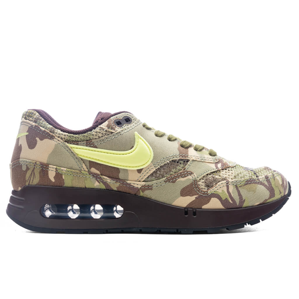 Air Max 1 86 OG Camo Earth Light Lemon Twist Oil Green Black