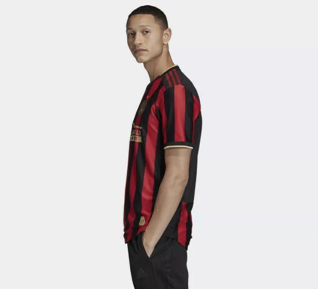 adidas Mens Atlanta United Authentic Home Jersey 19