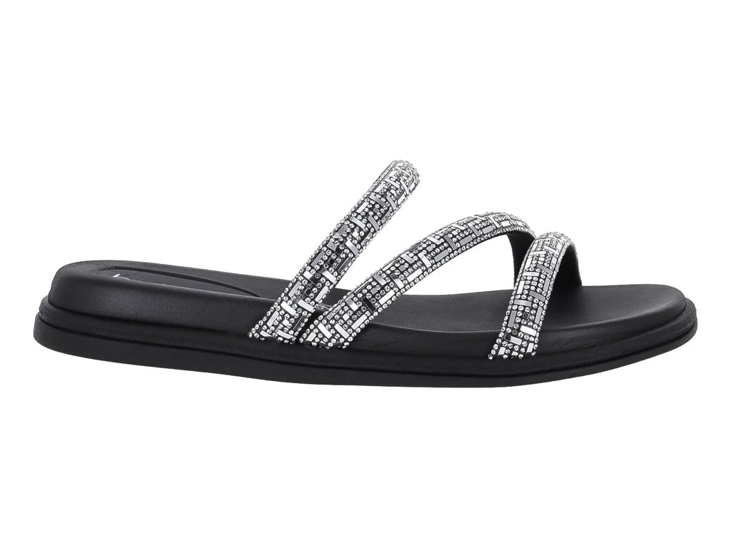 Sandalias Beira Rio Cristal Plata para Mujer