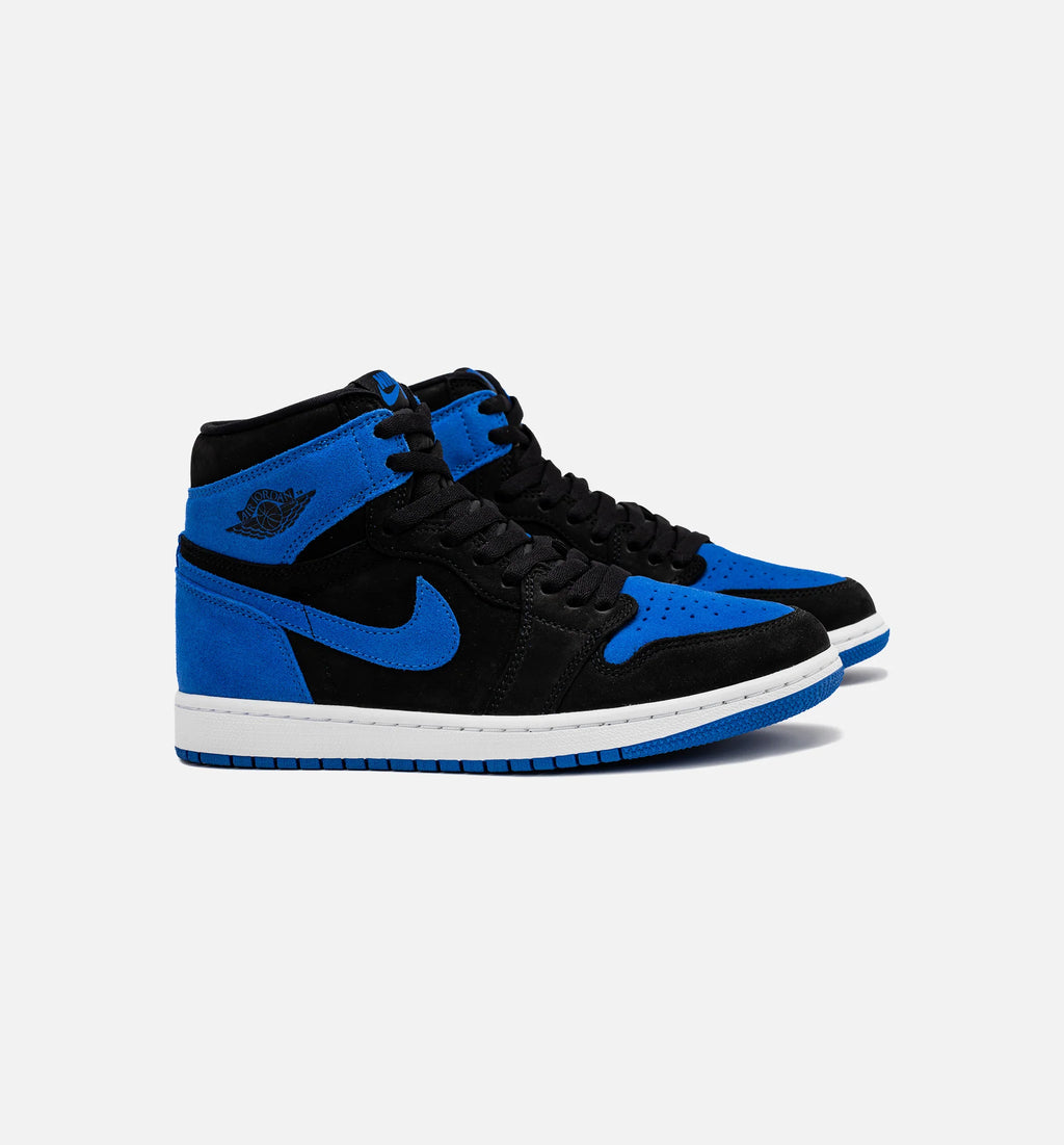 Air Jordan 1 Retro High OG Royal Reimagined Mens Lifestyle Shoe Black Royal Blue White Free Shipping