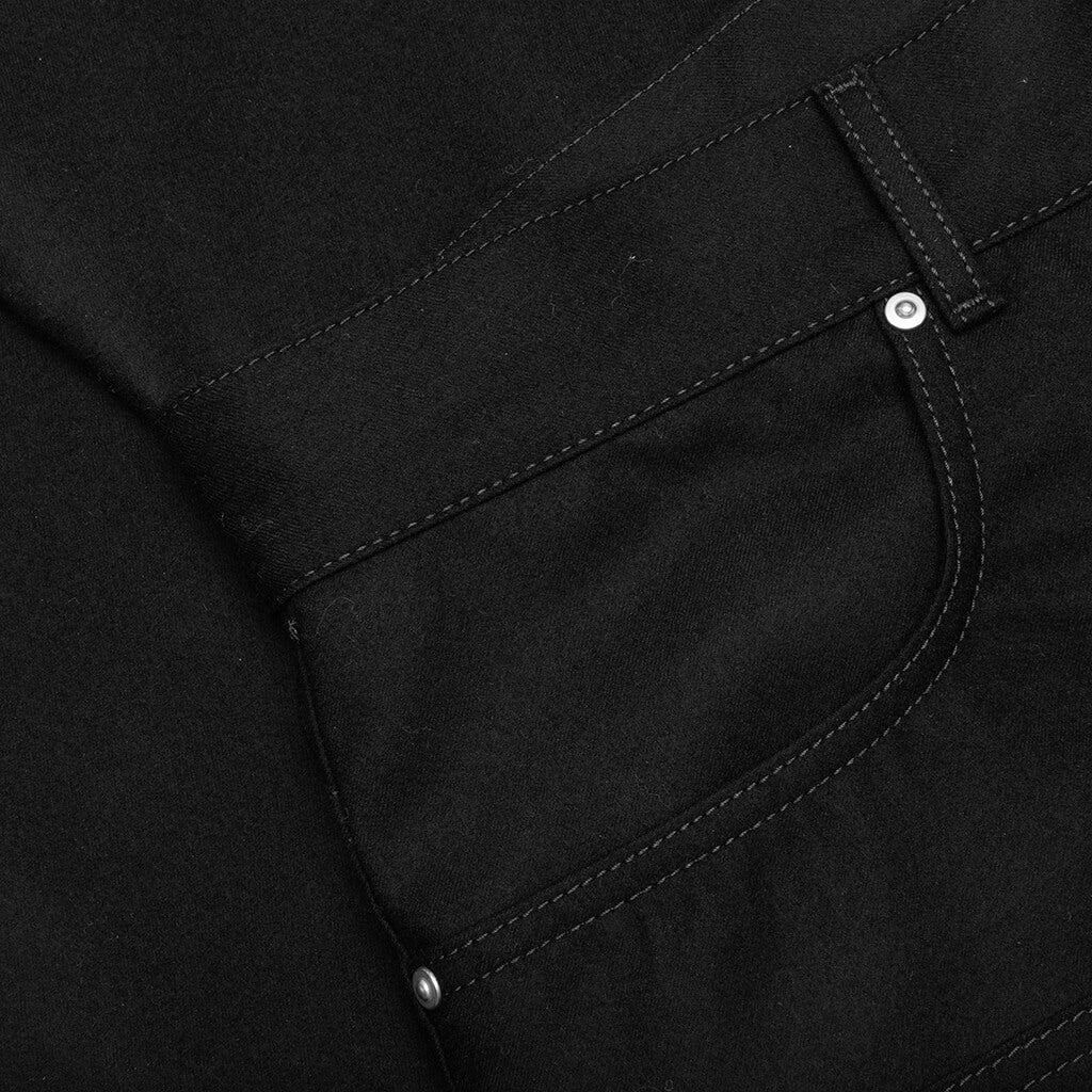 Studded Carpenter Pants Black