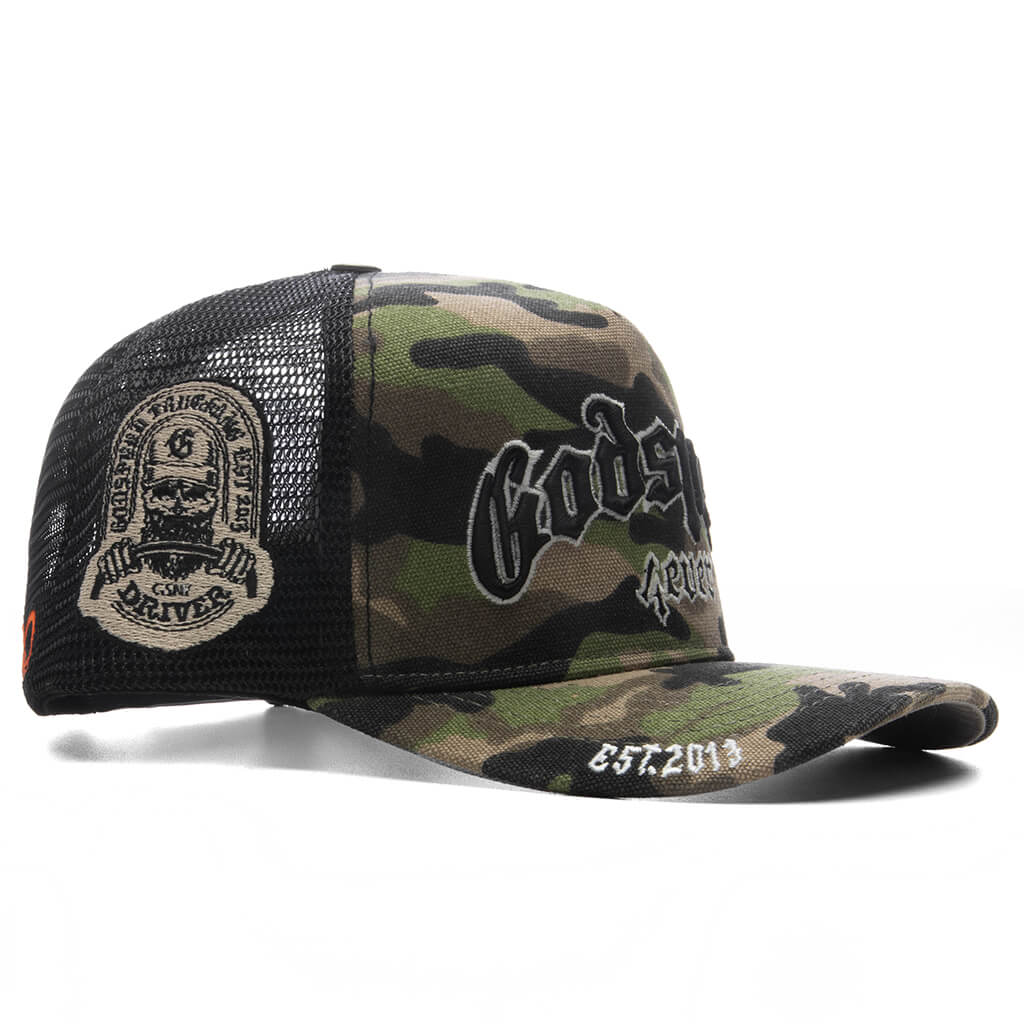 GS Forever Trucker Hat Camo
