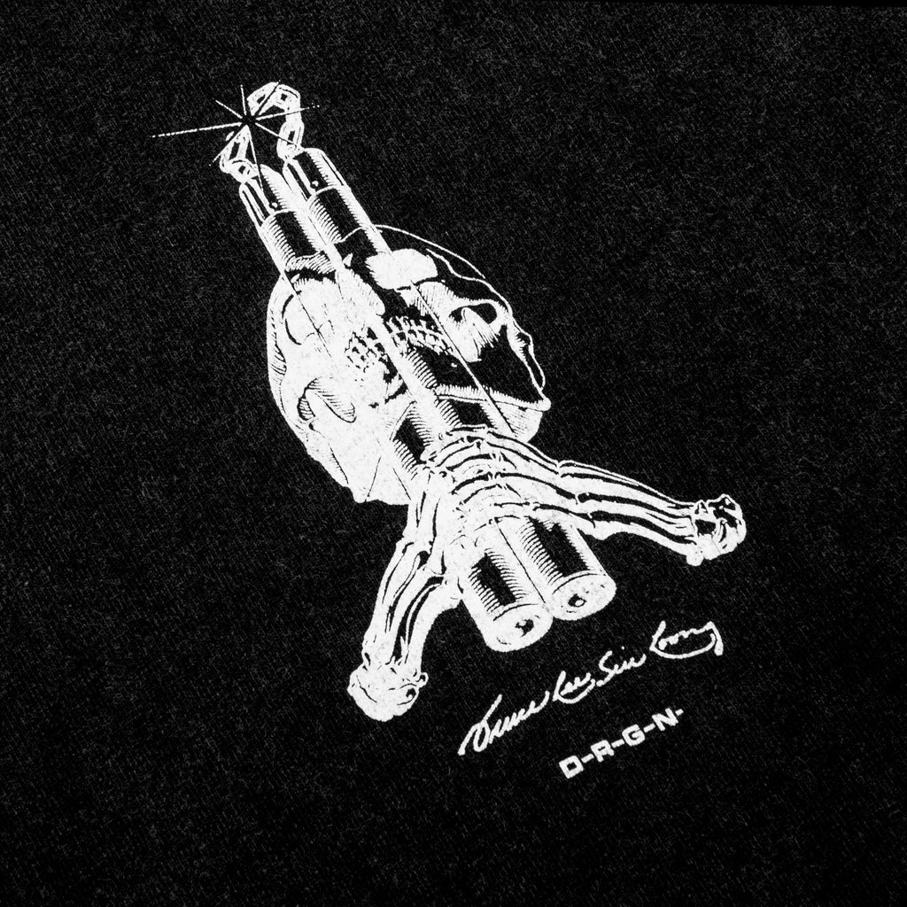 Bones Tee Faded Black