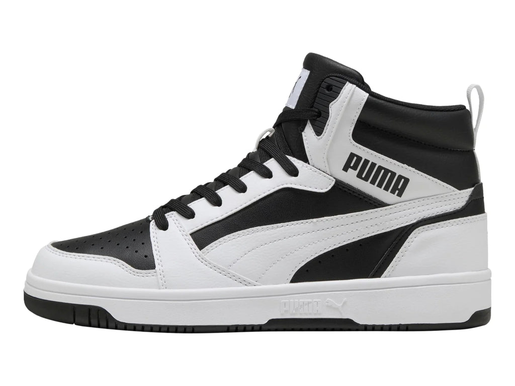 Tenis PUMA Rebound V6 Negro y Blanco para Hombre