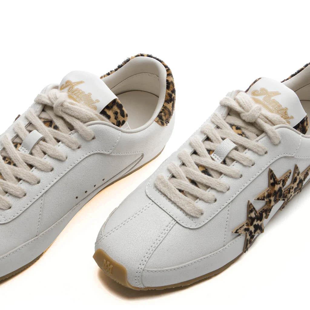 Womens Leopard Pacific Flat Alabaster