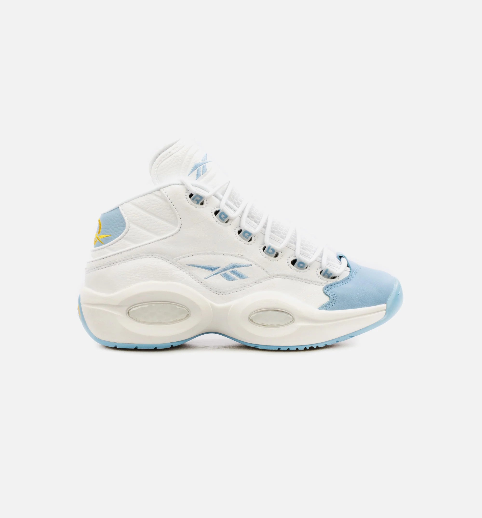 Question Mid Mens Lifestyle Shoe White Blue