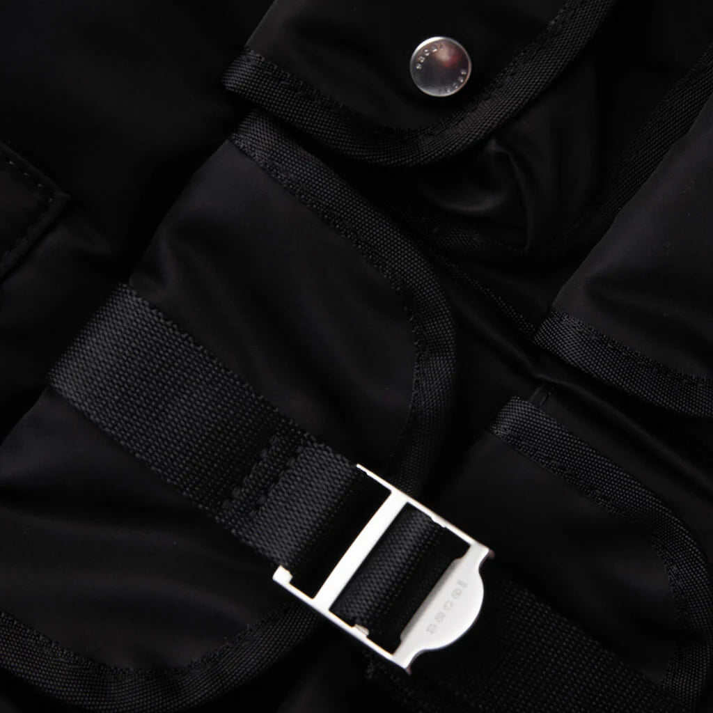 Nylon Tote Bag Black