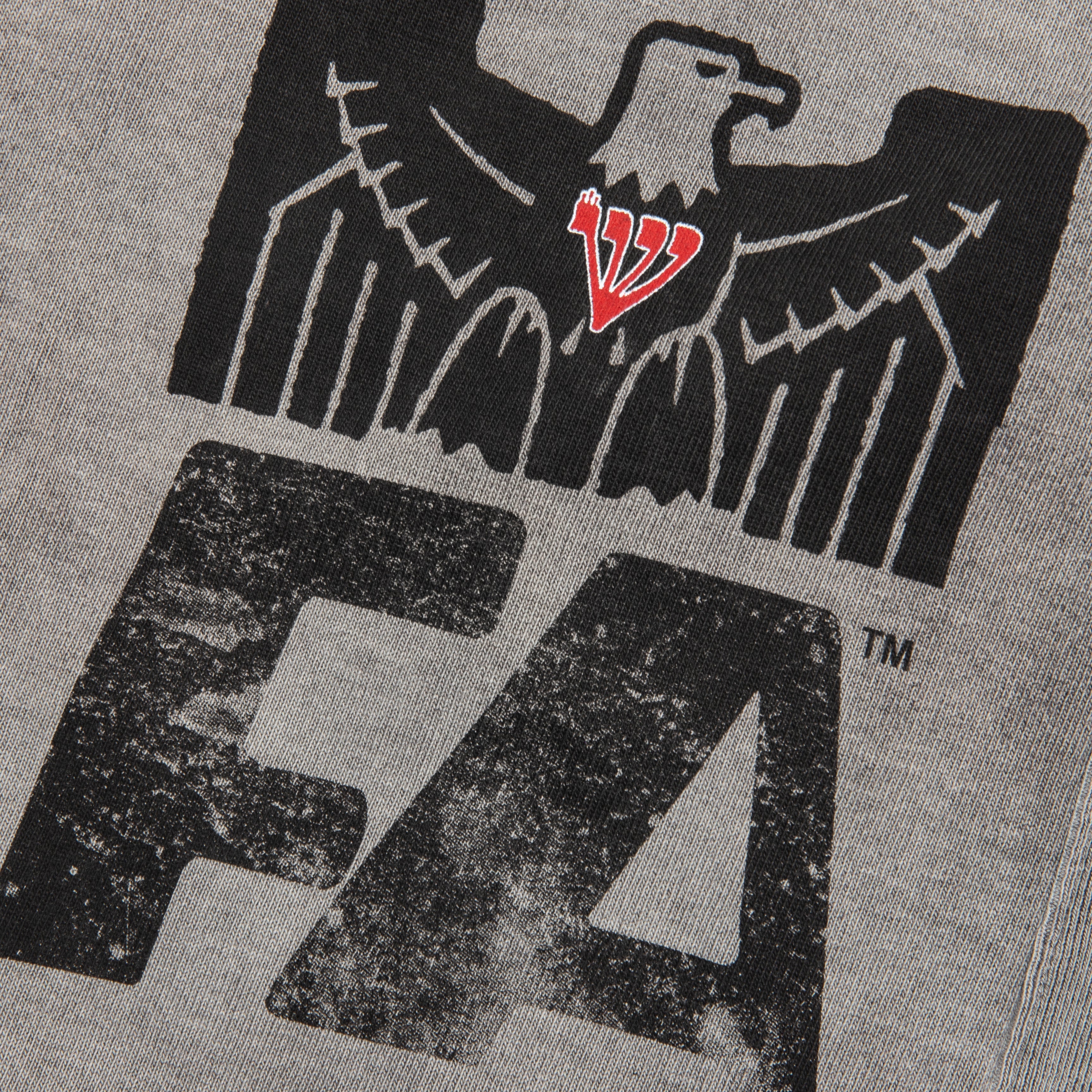 Flag Faster Flight Grey